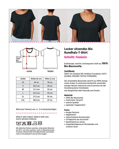 Sex Life Balance – Bio T-Shirt (feminin)