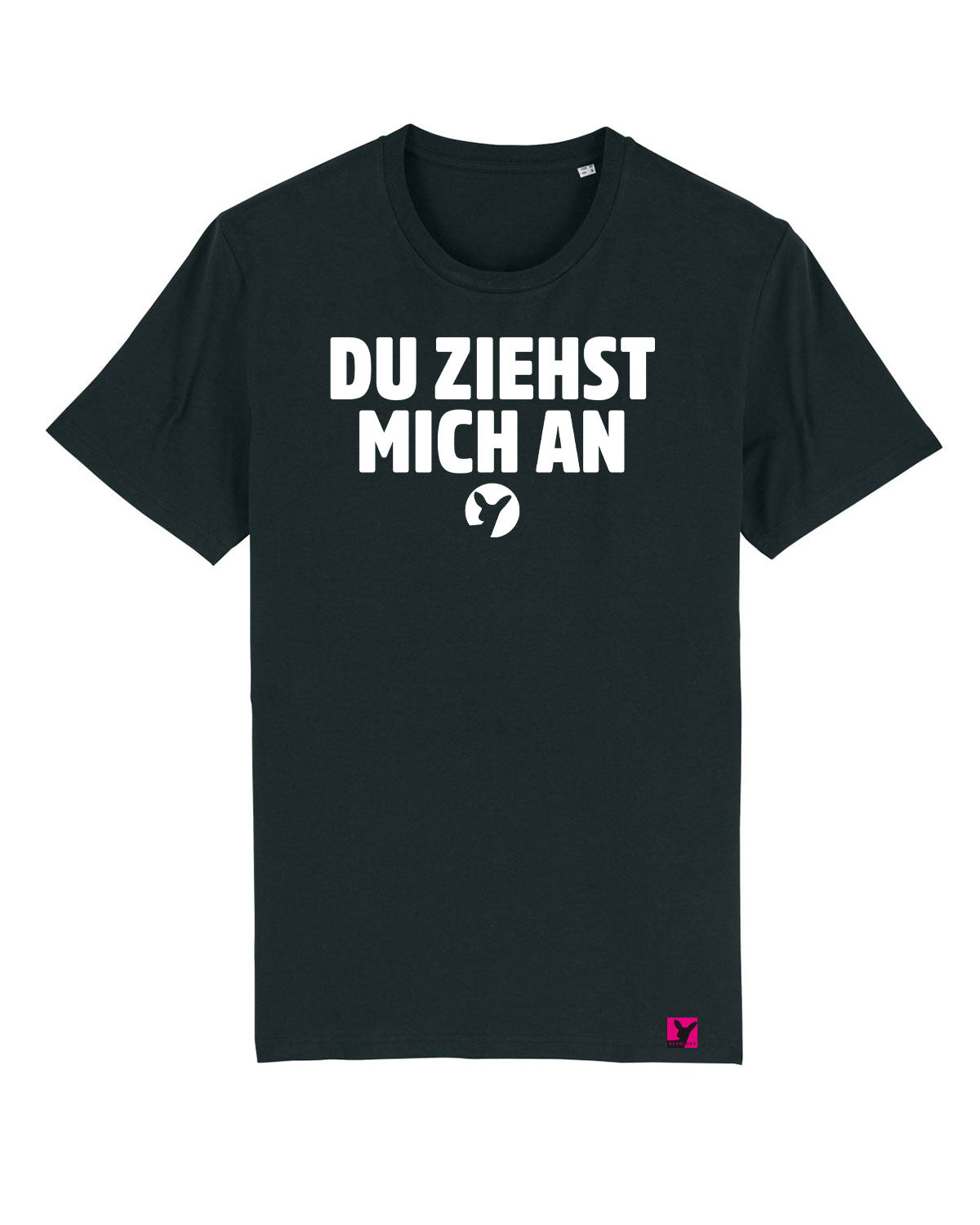Du-ziehst-mich-an-Herren-T-Shirt-Black