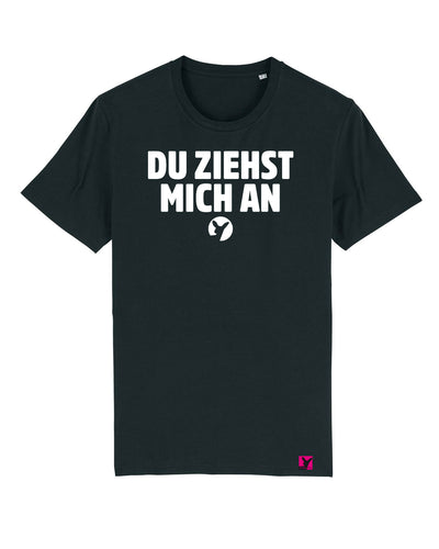 Du-ziehst-mich-an-Herren-T-Shirt-Black