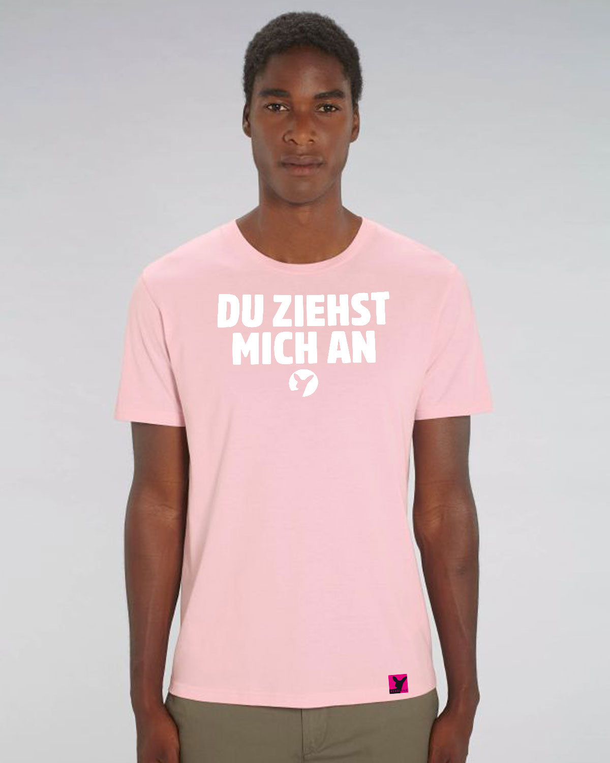 Du-ziehst-mich-an-Herren-T-Shirt-Model-2