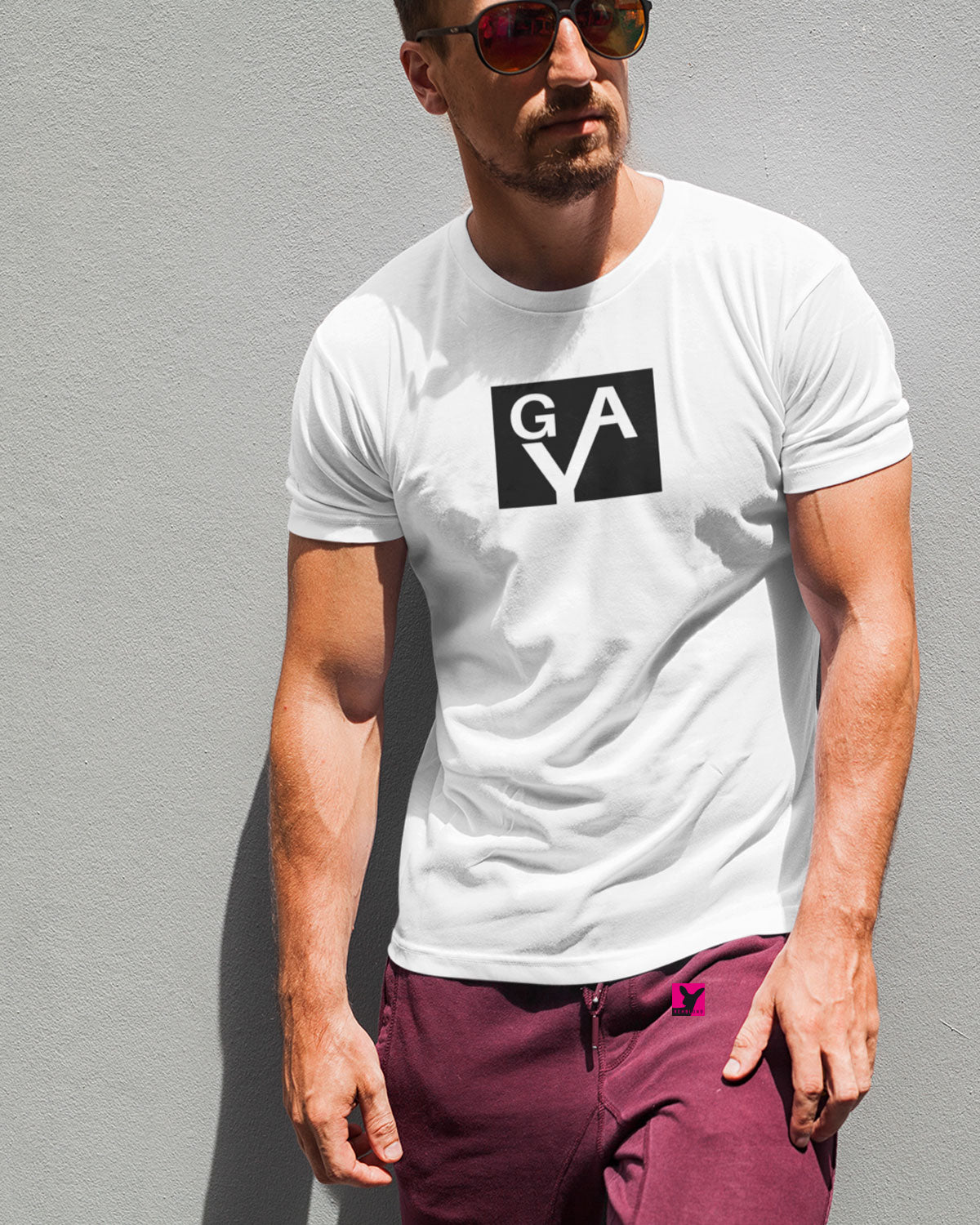 Gay Typo– Bio T-Shirt (Unisex)
