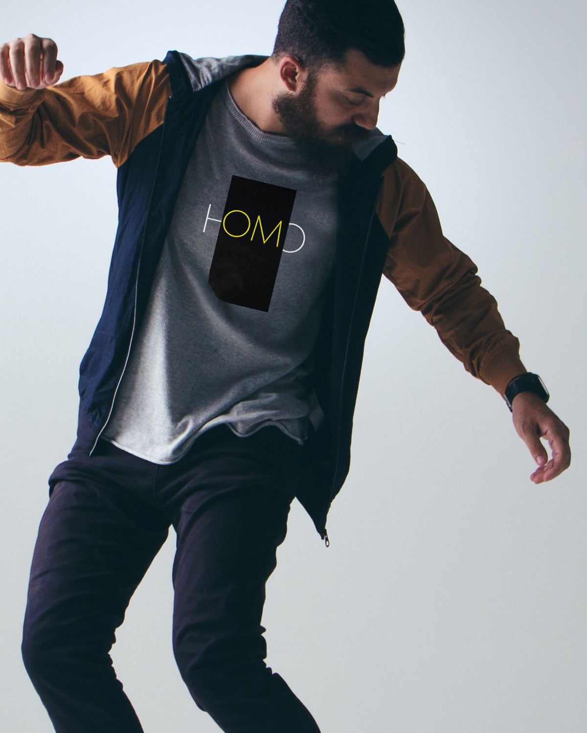 Homo Yellow – Bio T-Shirt (maskulin)