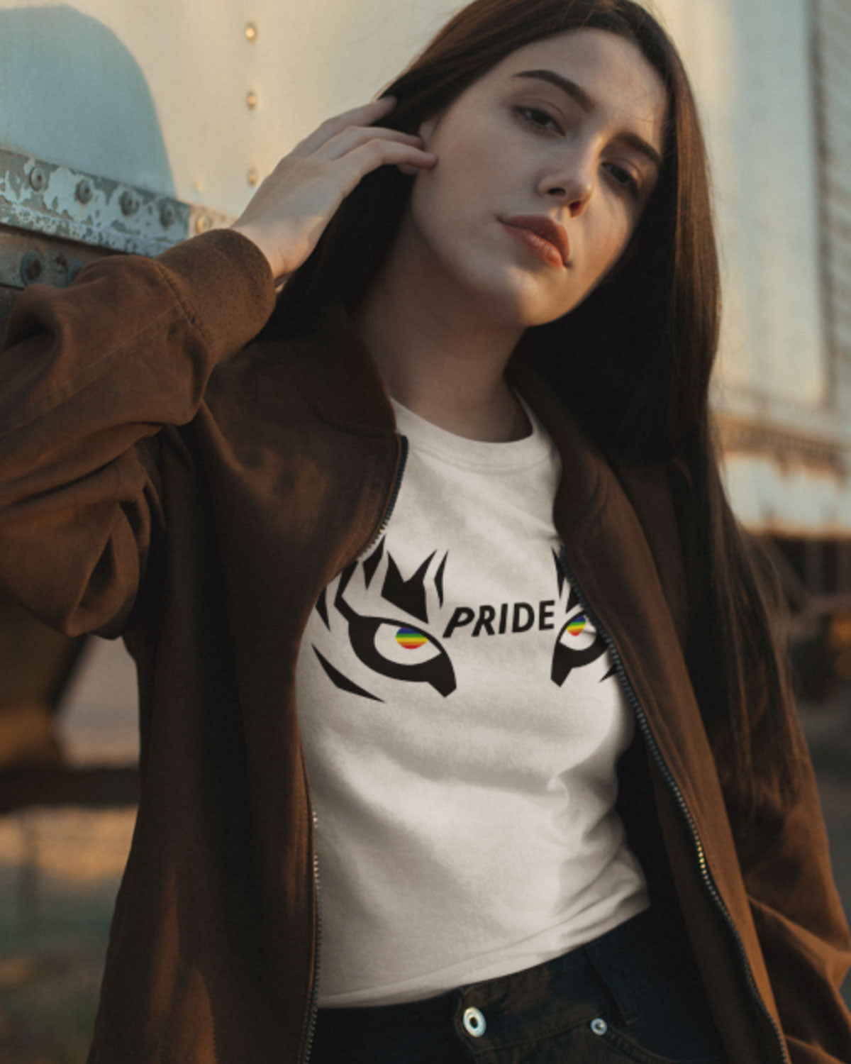 Pride Lion  Bio T-Shirt (feminin)