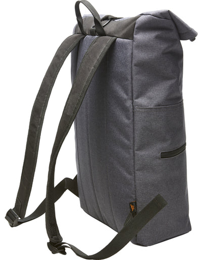 Unique Label – stylischer Rucksack grau