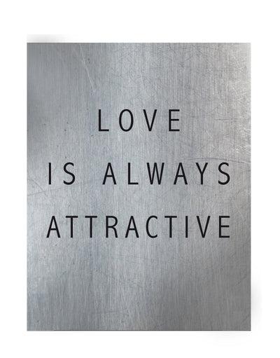 Love is always attractive – Bio Hoodie (Unisex)