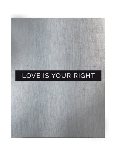 Love ist your right – Bio Sweatshirt (Unisex)