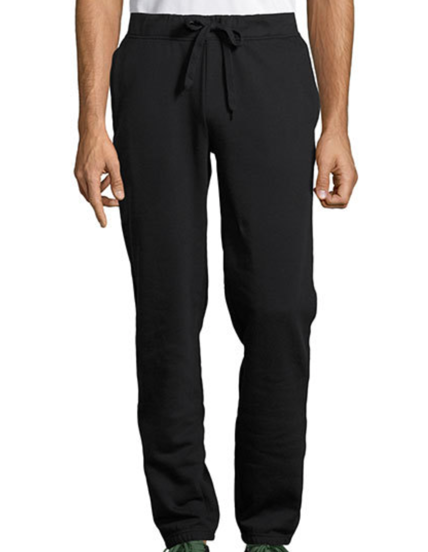 Label Schrift – Jogger Black White (maskulin)