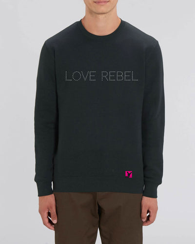 Love Rebel – Bio Sweatshirt (Unisex)