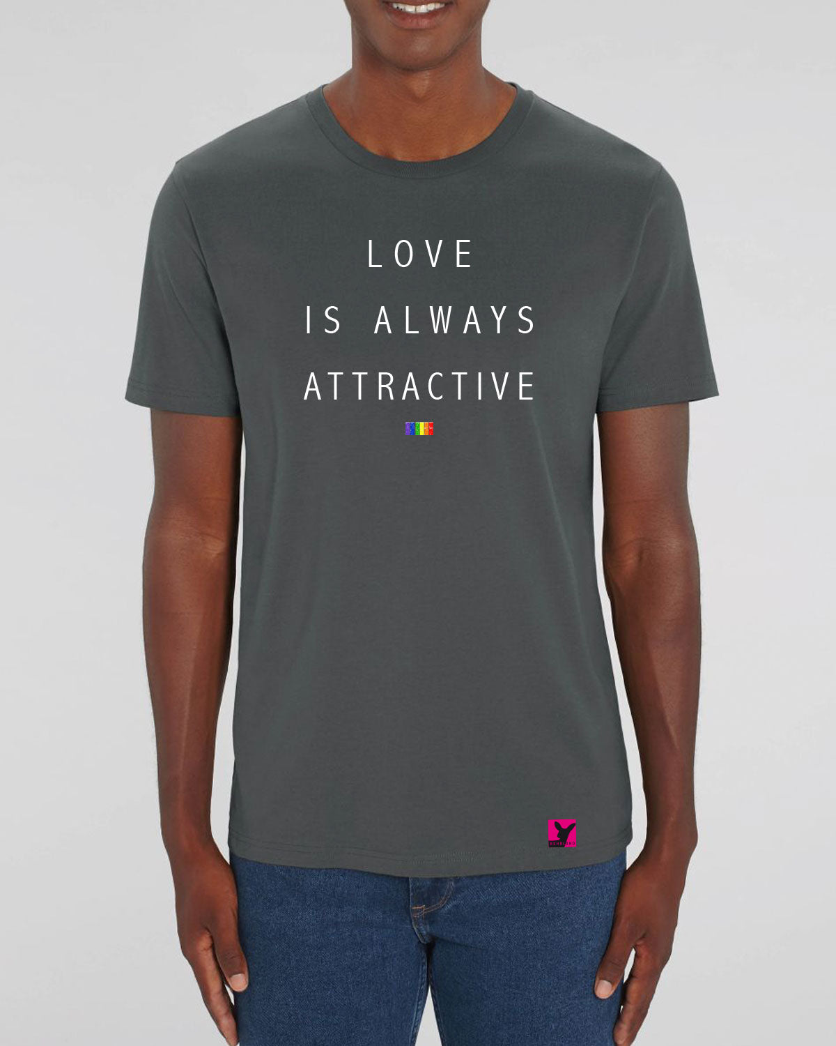 Love is always attractive 2– Bio T-Shirt (Unisex)
