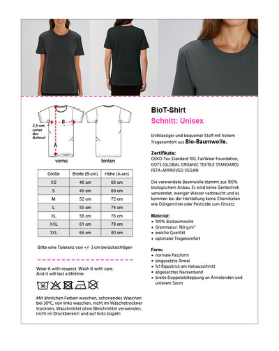 Love Rebel – Bio T-Shirt (Unisex)