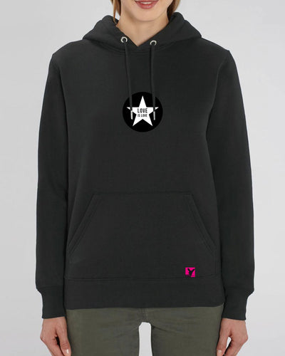 Love is Love Stern – Bio Hoodie (Unisex)