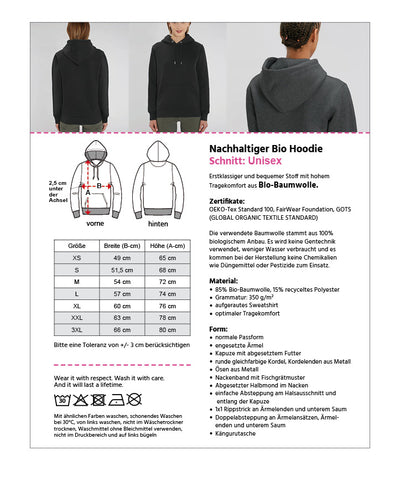 Pride 3 – Bio Hoodie (Unisex)