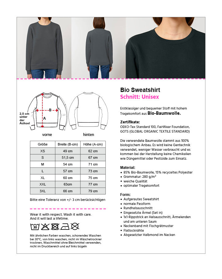 Pride 2 – Lässiges Sweatshirt (Unisex)