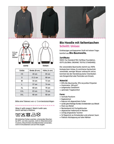 Not Standard  – Lässiger Hoodie (Unisex)