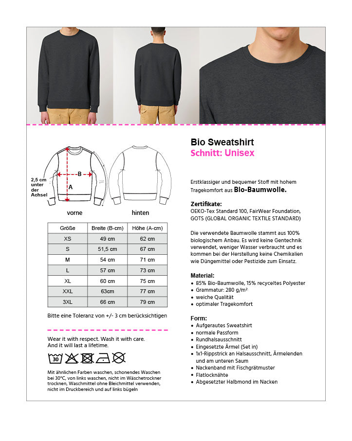 Not Standard – Bio Sweatshirt (Unisex)