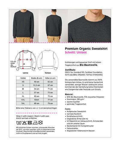 Who am I – Bio Sweatshirt (Unisex)