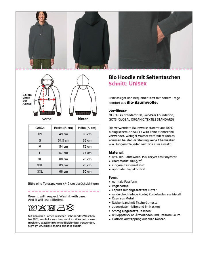 Not Standard – Bio Hoodie (Unisex)