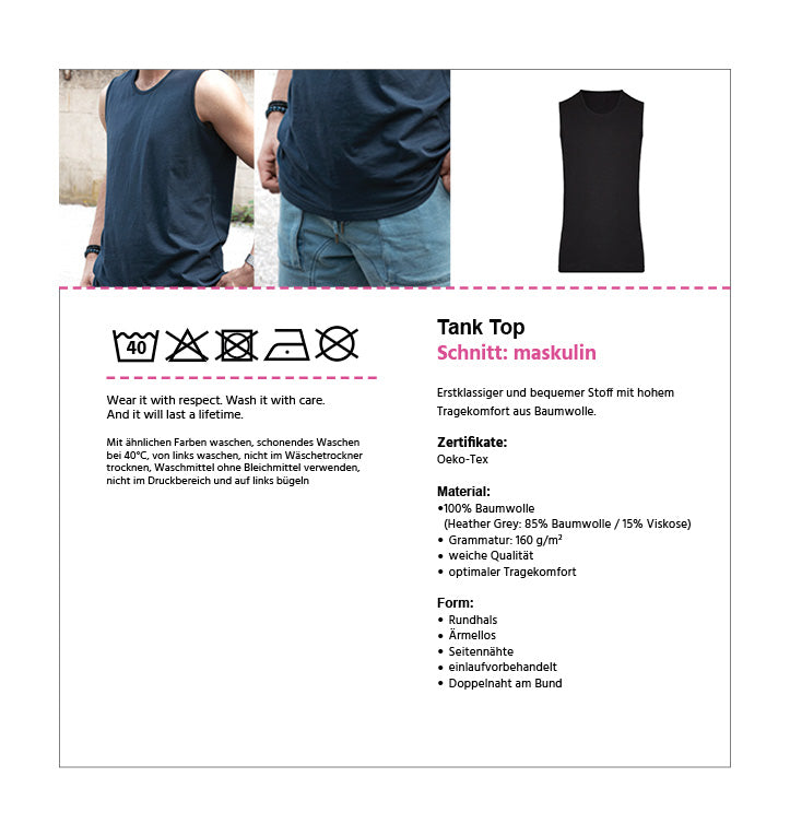 Good Love  – Tank Top (maskulin)