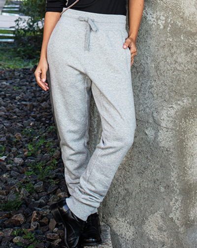 Label Schrift – Jogger schwarz Neon (feminin)