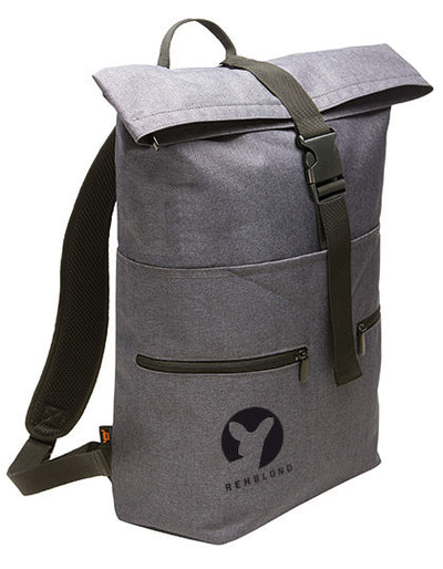 Rehblond Label – stylischer Rucksack grau (black)