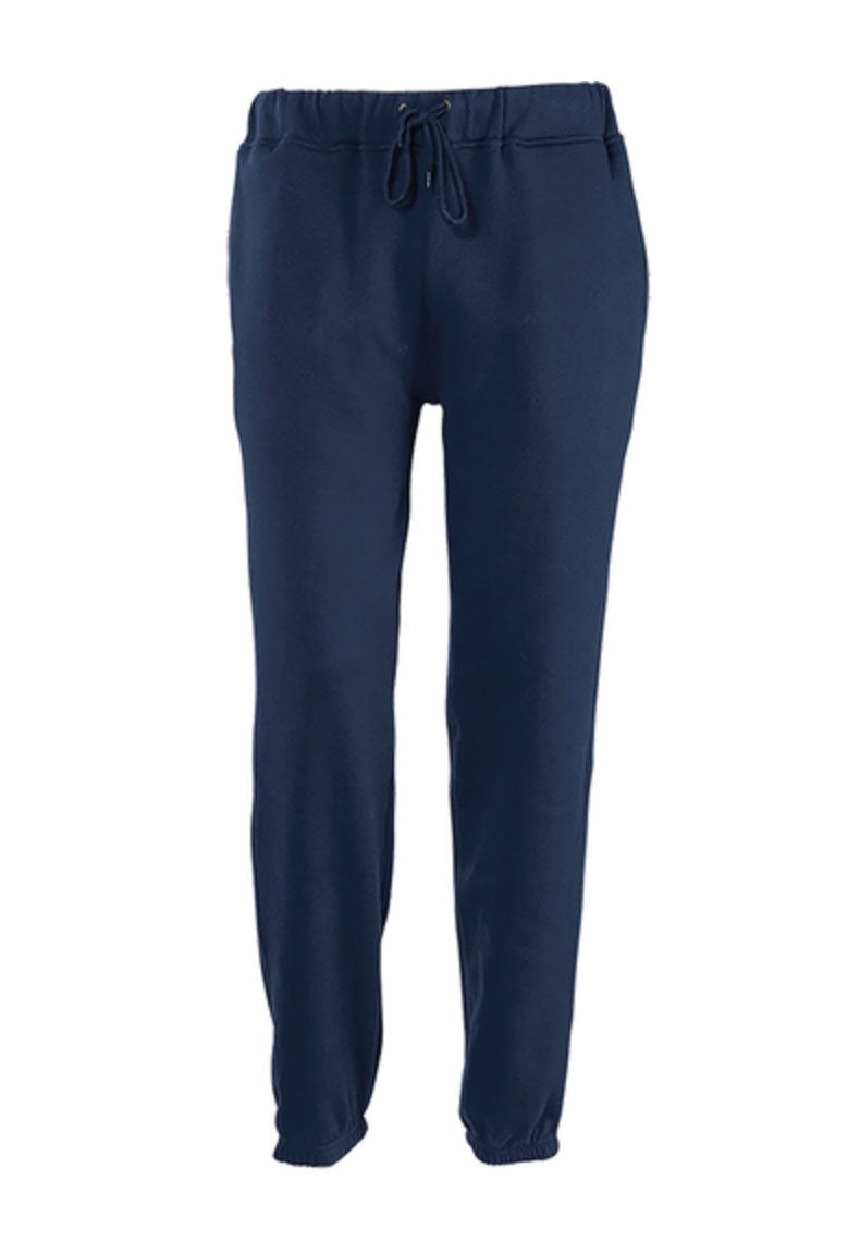 Label Schrift – Jogger navy Neon (maskulin)