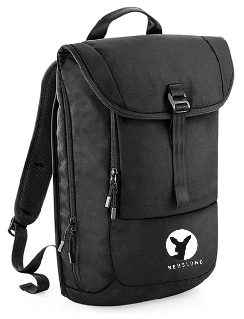 Rehblond Label – stylischer Rucksack schwarz