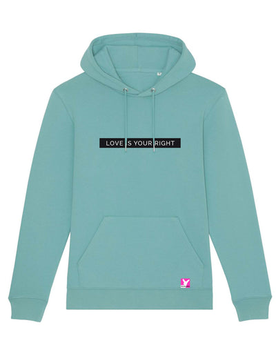 Love is your right – Bio Hoodie (Unisex)