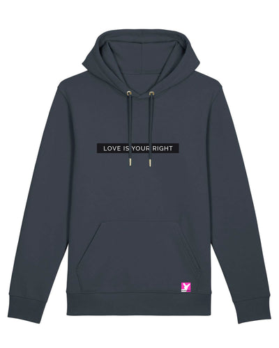 Love is your right – Bio Hoodie (Unisex)