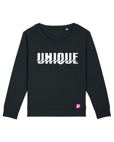 Queer-LSBTI-Pride-CSD_Gay-Bio-Damen-Sweatshirt-Dazzler_Black_