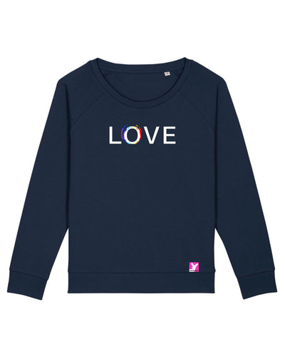 Queer-LSBTI-Pride-CSD_Gay-Bio-Damen-Sweatshirt-Dazzler_French_Navy