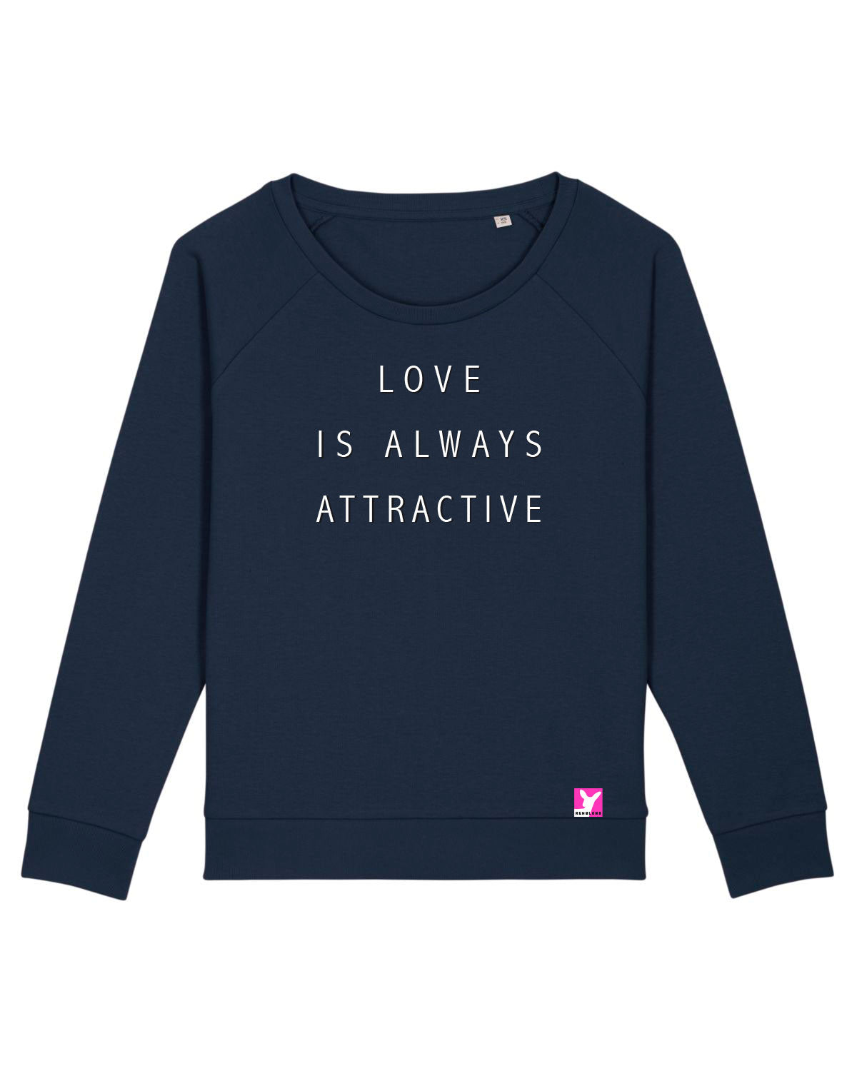 Queer-LSBTI-Pride-CSD_Gay-Bio-Damen-Sweatshirt-Dazzler_French_Navy