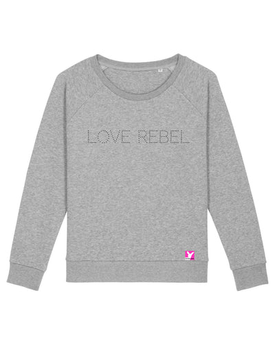 Queer-LSBTI-Pride-CSD_Gay-Bio-Damen-Sweatshirt-Dazzler_Heather_Grey