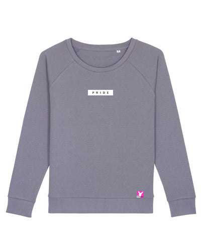 Queer-LSBTI-Pride-CSD_Gay-Bio-Damen-Sweatshirt-Dazzler_Lava_Grey