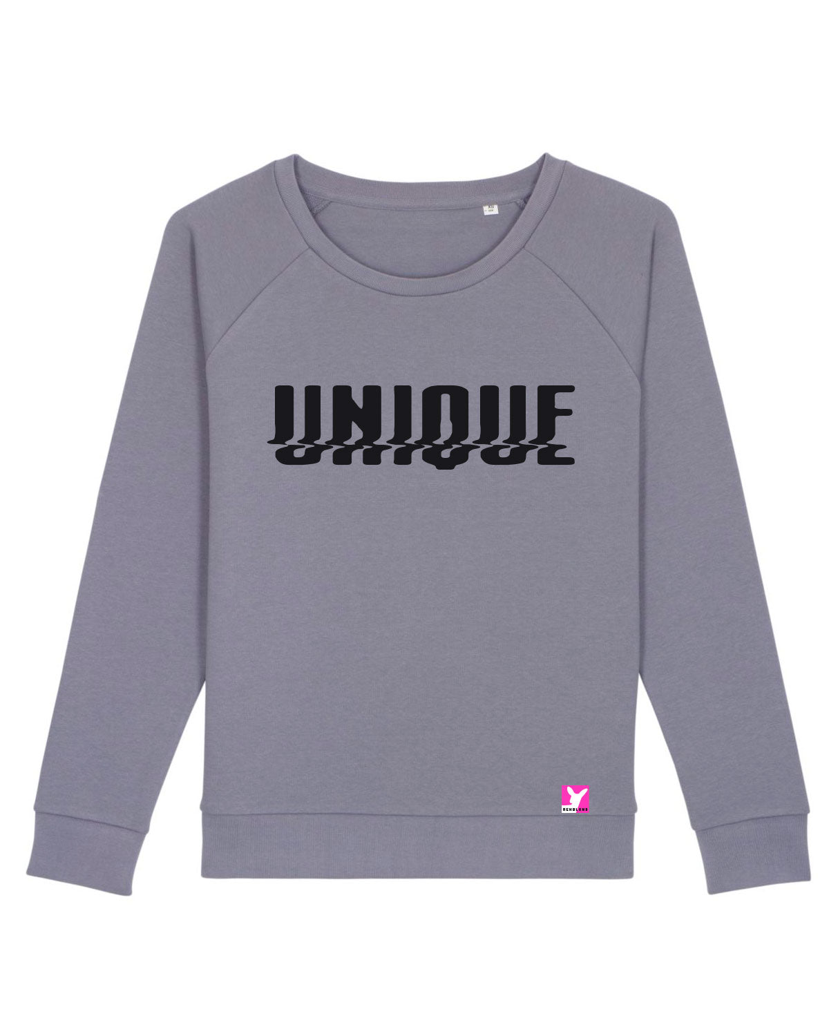 Queer-LSBTI-Pride-CSD_Gay-Bio-Damen-Sweatshirt-Dazzler_Lava_Grey