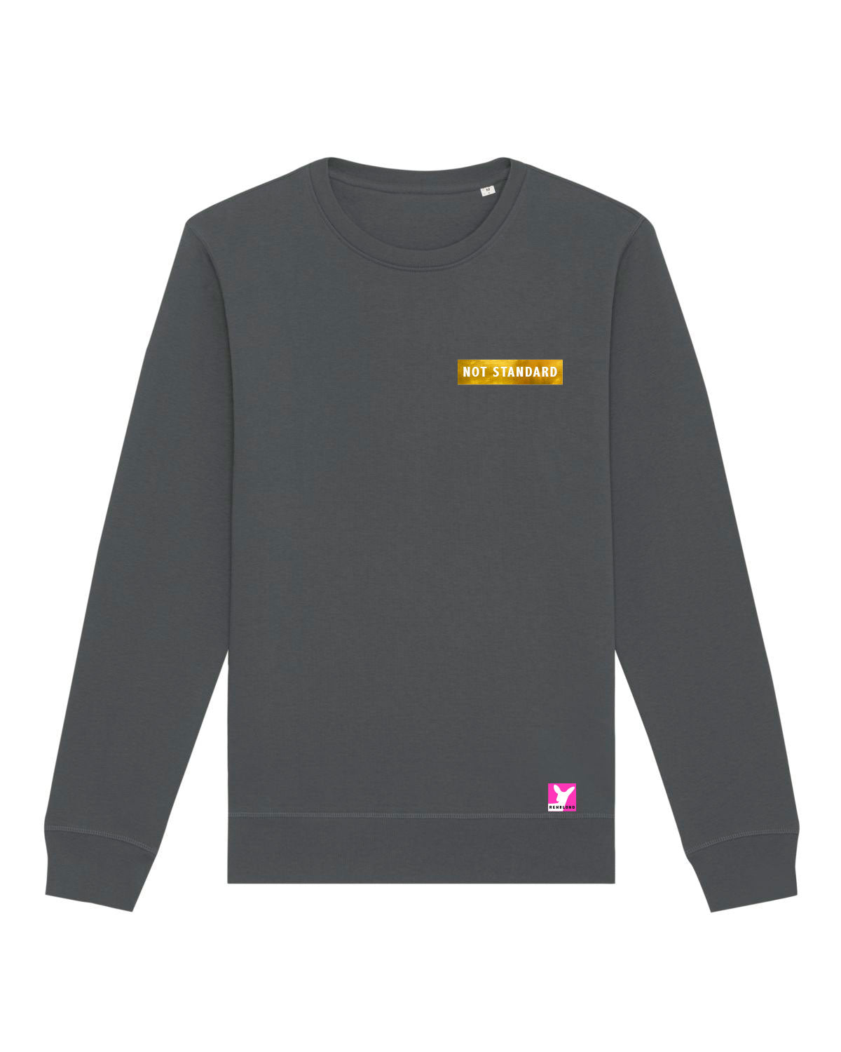 Queer-LSBTI-Pride-CSD_Gay-Bio-Damen-Sweatshirt-Roller_Anthracite_
