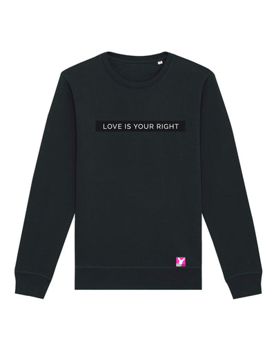 Queer-LSBTI-Pride-CSD_Gay-Bio-Damen-Sweatshirt-Roller_Black
