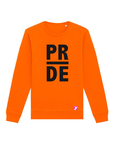 Queer-LSBTI-Pride-CSD_Gay-Bio-Damen-Sweatshirt-Roller_Bright_Orange