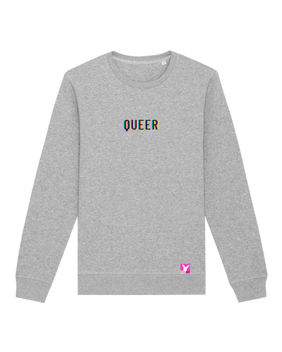 Queer-LSBTI-Pride-CSD_Gay-Bio-Damen-Sweatshirt-Roller_Heather_Grey