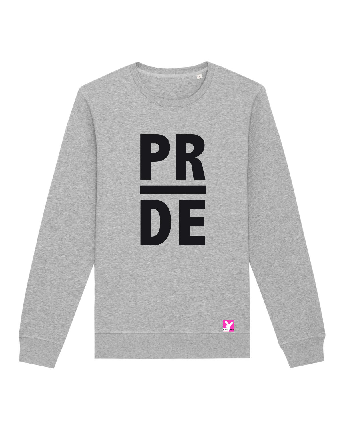 Queer-LSBTI-Pride-CSD_Gay-Bio-Damen-Sweatshirt-Roller_Heather_Grey