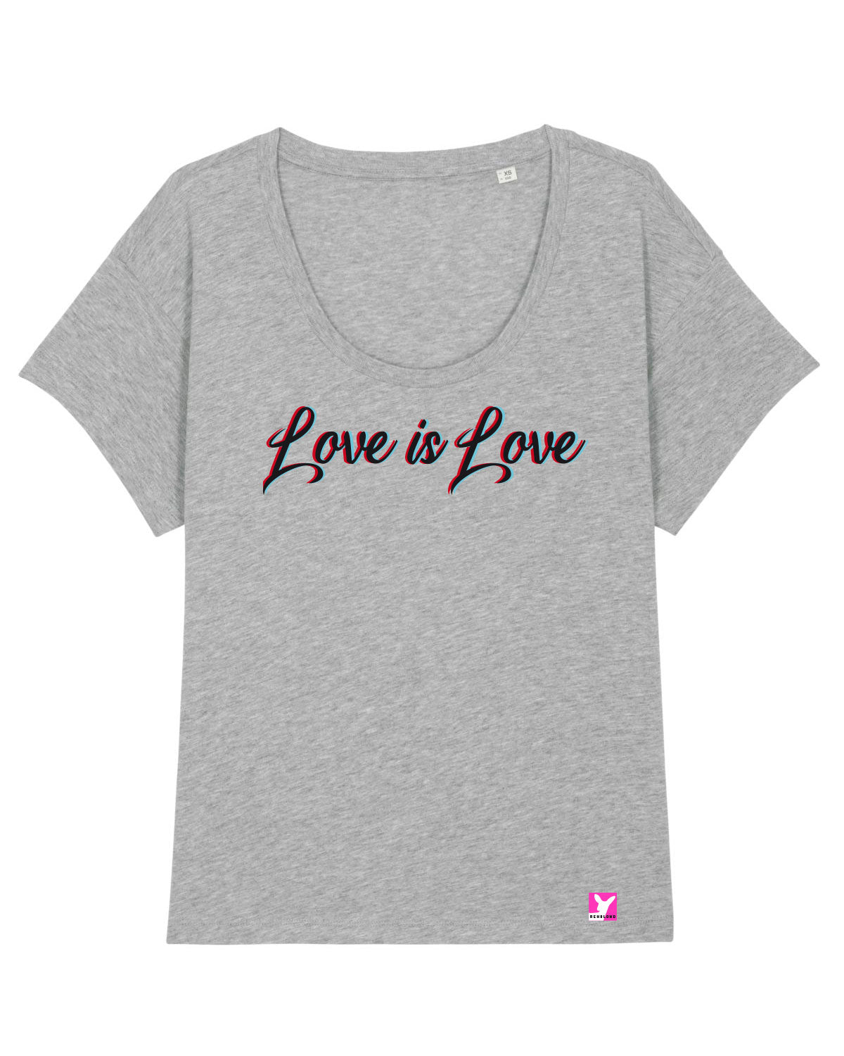 Queer-LSBTI-Pride-CSD_Gay-Bio-Damen-TShirt-Chiller_Heather_Grey