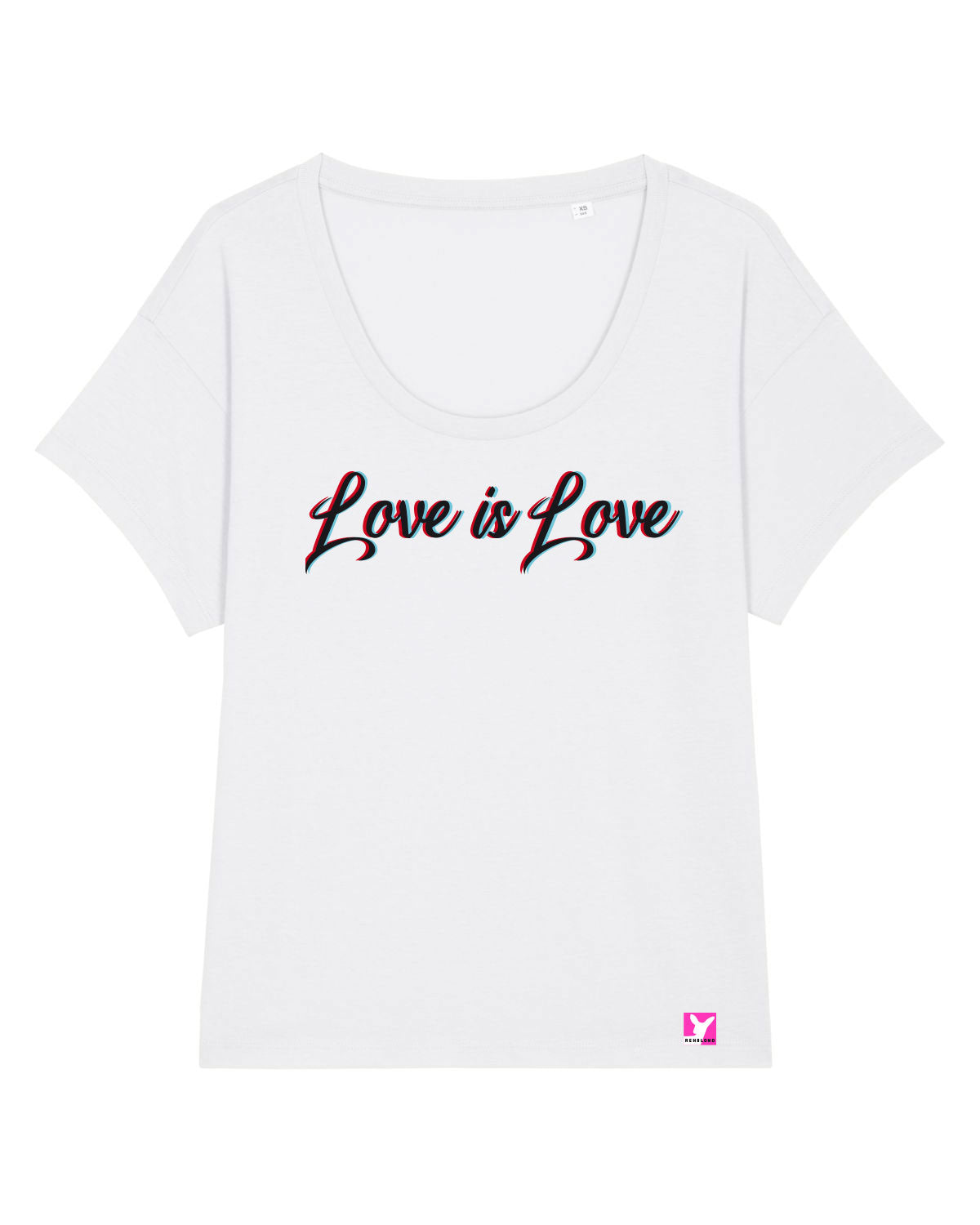 Queer-LSBTI-Pride-CSD_Gay-Bio-Damen-TShirt-Chiller_White