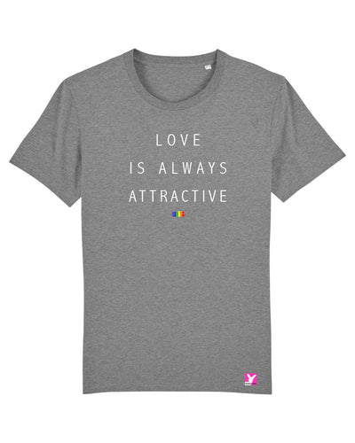 Queer-LSBTI-Pride-CSD_Gay-Bio-Damen-TShirt-Creator_Mid_Heather_Grey