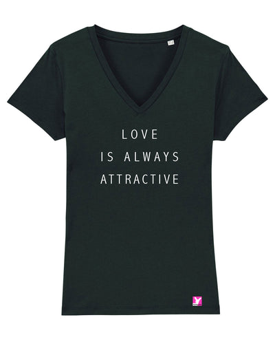 Queer-LSBTI-Pride-CSD_Gay-Bio-Damen-TShirt-Evoker_Black