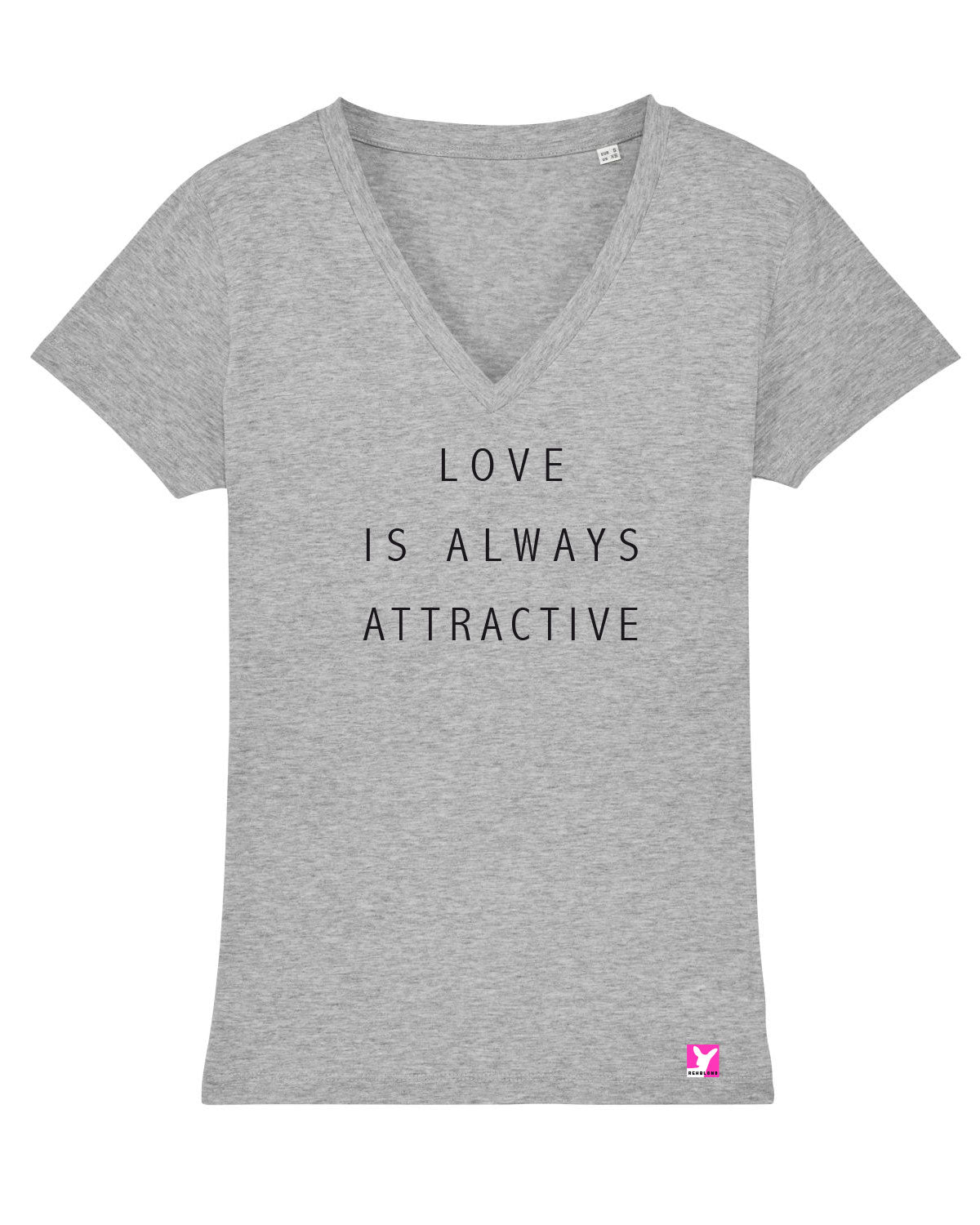 Queer-LSBTI-Pride-CSD_Gay-Bio-Damen-TShirt-Evoker_Heather_Grey