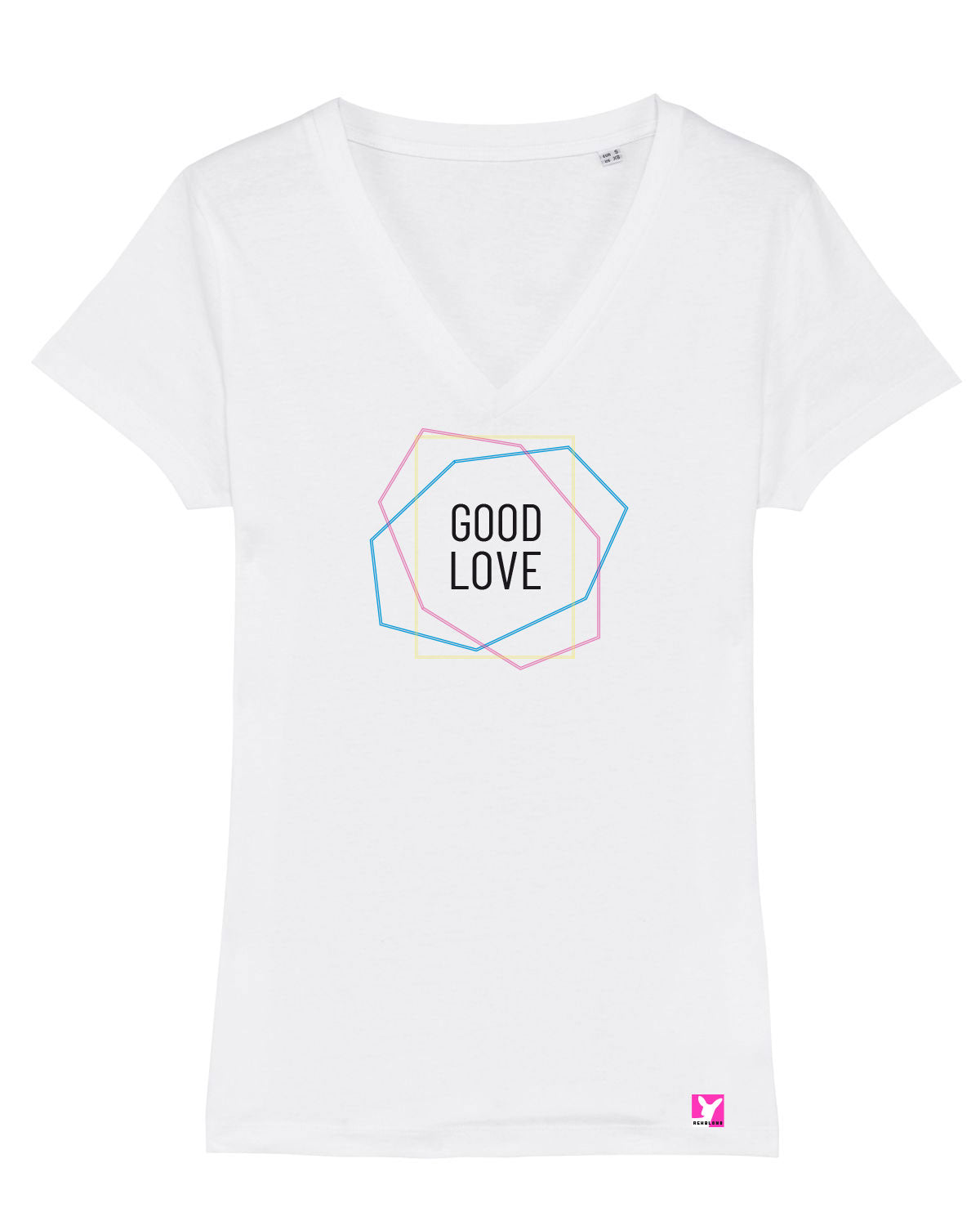 Queer-LSBTI-Pride-CSD_Gay-Bio-Damen-TShirt-Evoker_White
