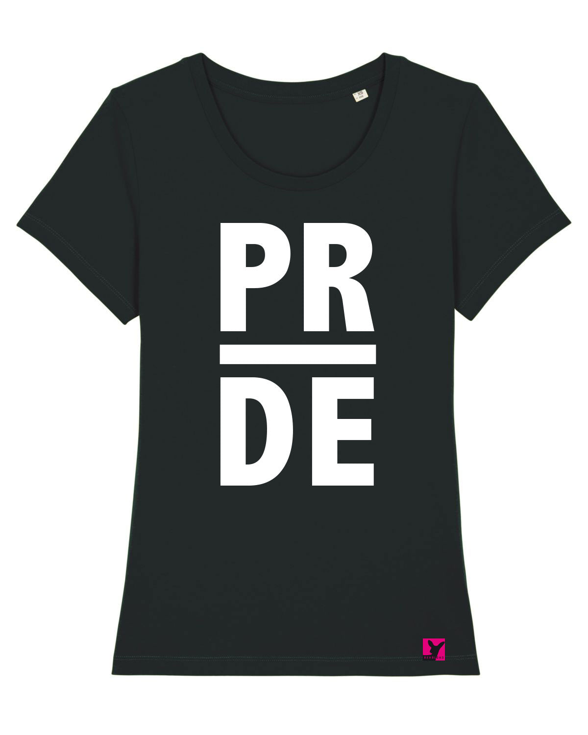 Queer-LSBTI-Pride-CSD_Gay-Bio-Damen-TShirt-Expresser_Black