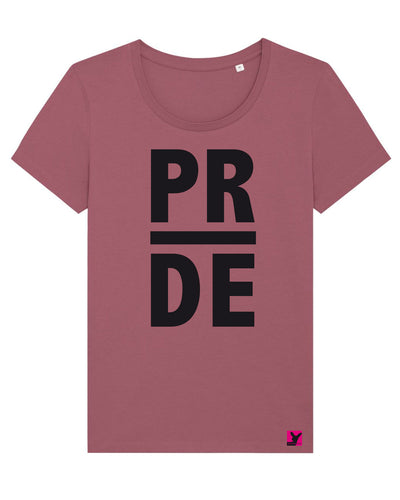 Queer-LSBTI-Pride-CSD_Gay-Bio-Damen-TShirt-Expresser_Hibiscus_Rose