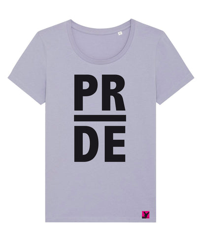 Queer-LSBTI-Pride-CSD_Gay-Bio-Damen-TShirt-Expresser_Lavender