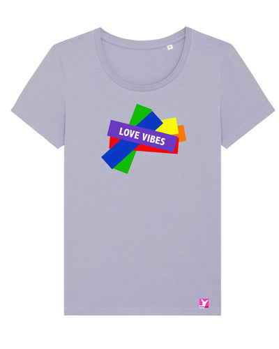 Queer-LSBTI-Pride-CSD_Gay-Bio-Damen-TShirt-Expresser_Lavender