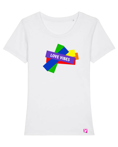 Queer-LSBTI-Pride-CSD_Gay-Bio-Damen-TShirt-Expresser_White